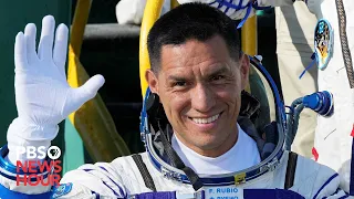 WATCH LIVE: NASA astronaut Frank Rubio discusses record-breaking mission of 355 days in space