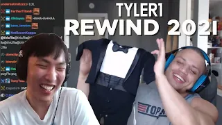 Doublelift Reacts to Tyler1 2021 REWIND by Synapse | Doublelift