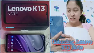Unboxing Lenovo K13 Note | #MyGiftForMyYoungestDaughter Vlog #086