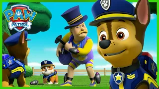 Ultimate Police Rescue Pups save the Adventure Bay Games! - PAW Patrol Episode - Cartoons for Kids