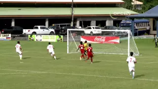 2015 OFC U17 CHAMPIONSHIP | MD11 | 2nd Semi-Final | Tahiti 3-2 New Caledonia | Highlights