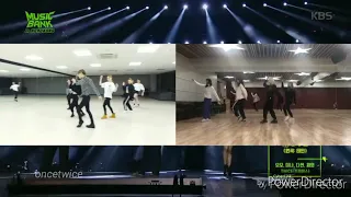 [Comparison] TAEMIN (태민) & TWICE (트와이스) MOMIDACHAE MOVE Dance Practice Video