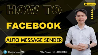 How To Set Up Facebook Auto Message Sender New 2024