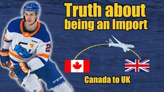 The Truth about being an import player in ice hockey - Canada to UK with Matt Gomercic