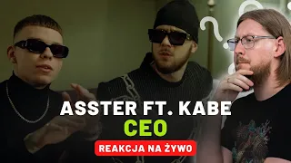 ASSTER ft. KABE "CEO" | REAKCJA NA ŻYWO 🔴