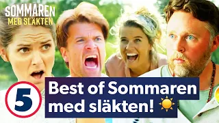 ALLA KLIPP från ALLA säsonger av Sommaren med släkten! | Kanal 5 Sverige