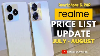 realme | PRICE LIST UPDATE & PRICE DROP PROMO | FOR JULY AND AUGUST 2023 IN PHILIPPINE MARKET!