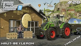 Buying CHEESE FACTORY & making CHEESE | Animals on Haut-Beyleron | Farming Simulator 22 | Episode 28