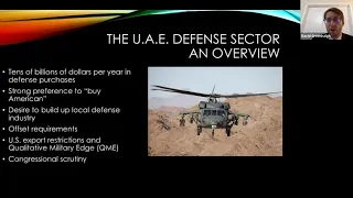 Virtual Trade Mission to the UAE: Aerospace & Defense Breakout Session