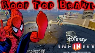 Disney Infinity 2.0 Marvel Super Heroes SpiderMan Playset - Roof Top Rendezvous PS4 Letsplay