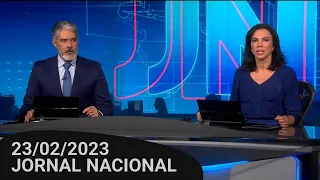 Jornal Nacional (23/02/23) COMPLETO HD 1080p