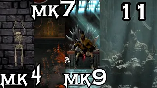 MORTAL KOMBAT:STAGE [GORO LAIR] Through the Years MK1 to MK11