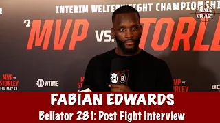 Fabian Edwards Reacts to TKO over Lyoto Machida for Bellator 281