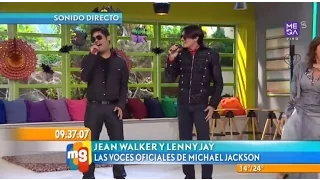 ¡Jean y Lenny sorprenden en MEGA! The Voice and The Music