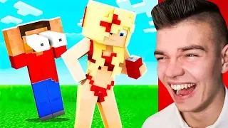 Niemożliwe ZAŚMIEJESZ SIĘ = PRZEGRYWASZ MINECRAFT Challenge!