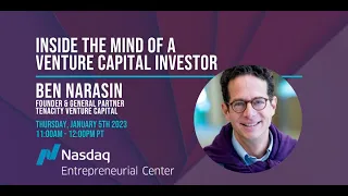 Inside the Mind of a Venture Capital Investor with Ben Narasin