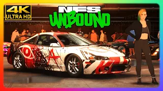 NFS Unbound 🔥 Mitsubishi Eclipse Street Race + Side Bet 💸 [4K Ultra]