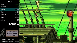 Donkey Kong Country 2 Any% Speedrun - 38:33