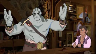 Critical Role - Grog and Scanlan answer fae-twitch chat