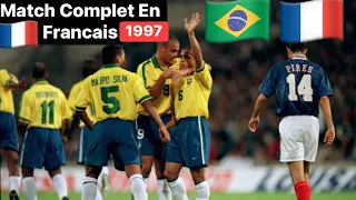 BRÉSIL - FRANCE 1997 MATCH COMPLET EN FRANÇAIS 🇫🇷 TF1 TOURNOI DE FRANCE