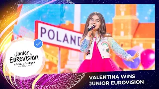 Valentina from France has won the Junior Eurovision Song Contest 2020!