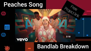 Peaches Song Bandlab Remake | Free Project Link | @justinbieber