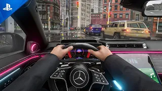 ⁴ᴷ⁶⁰ Mercedes-Benz S-Class S500 AMG - GTA 6 Graphics / i9 13900k & RTX 4090 Maxed-Out [GTA 5 PC Mod]