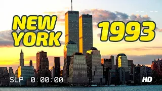 A day in New York City in 1993 HD VHS