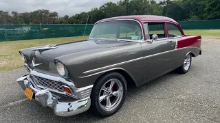 1956 CHEVY 210 FRAME OFF RESTORED WWW.HOLLYWOODMOTORSUSA.COM