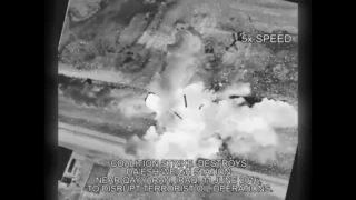 June 11 2016: Coalition airstrike destroys Daesh weigh station near Qayyarah, Iraq