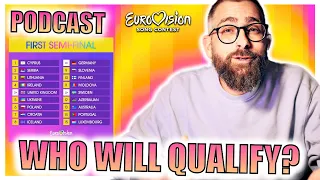 RUNNING ORDER SEMI-FINAL ONE REACTION & ANALYSIS & PREDICTION | EUROVISION 2024 PODCAST