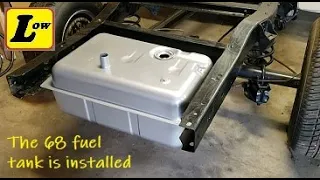 CHEVY C10 FUEL TANK RELOCATE. HOW TO DIY C-10 #c10  #chevrolet #custom