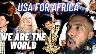 USA FOR AFRICA WE ARE THE WORLD (REACTION!!!)