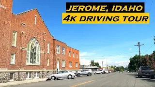 Jerome, Idaho | 4k Driving Tour | Dashcam