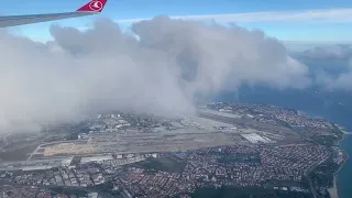 Landing in Istanbul Airport - Turkey