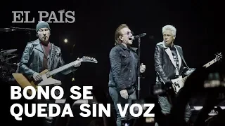 BONO se queda SIN VOZ en pleno concierto de U2 en Berlín