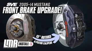 2005-2014 S197 Mustang SVE Front Brake Upgrade Kit - Review & Install