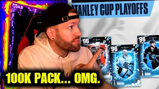 PURPLE PULL FROM 100K STANLEY CUP PLAYOFF PACK, WOW.. | NHL 24 HUT STANLEY CUP PLAYOFF CONTENT