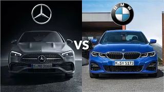 2022 Mercedes-Benz C-Class (W206) Vs BMW 3 Series (G20) - Best Compact Luxury Sedans Compared!