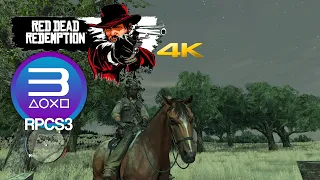 RPCS3 0.0.14-11698 | Red Dead Redemption 4K UHD | PS3 Emulator Gameplay