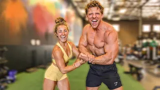 I TRAINED LIKE A PROFESSIONAL BODYBUILDER ft Steve Cook | Demi Bagby