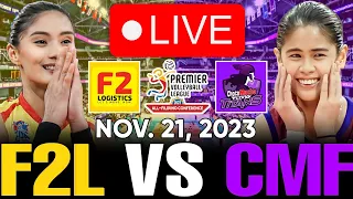 CHOCO MUCHO VS. F2 LOGISTICS 🔴LIVE PREVIEW - NOVEMBER 21, 2023 | PVL ALL FILIPINO CONFERENCE 2023