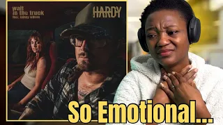 This one hits hard! First time hearing HARDY - Wait in the truck | Reaction