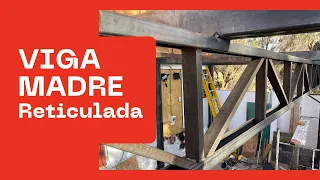 VIGA MADRE reticulada para el NUEVO TALLER de Carpinteria