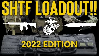 SHTF Tactical Loadout 2022. Be Prepared. Essential Survival Gear for Emergency Preparedness