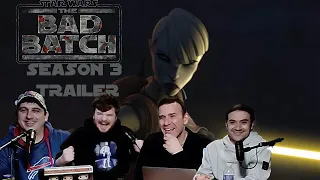 Bad Batch Season 3 Trailer Reaction | The 716th Attack Legion