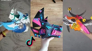 Dragon Puppet Crafts | Paper Dragon TikTok Compilation #72