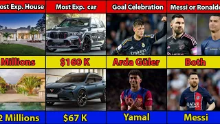 Comparison: Lamine Yamal & Arda guler