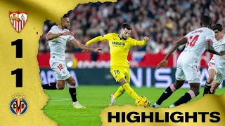 Highlights Sevilla FC 1-1 Villarreal CF | LALIGA