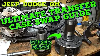 Transfer Case Swap for Beginners - Everything you need to know!